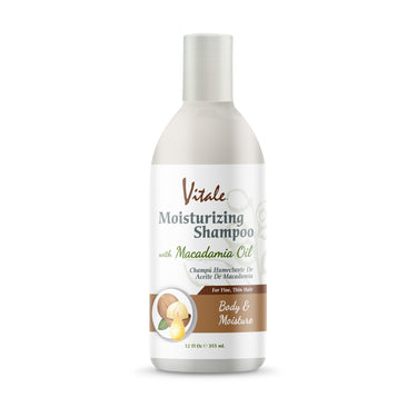 Moisturizing Shampoo with Macadamia Oil 12 FL OZ e 355ml